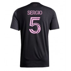 Inter Miami Sergio Busquets #5 Bortatröja 2025-26 Korta ärmar